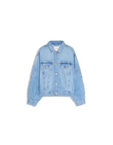 Oversize denim ceket