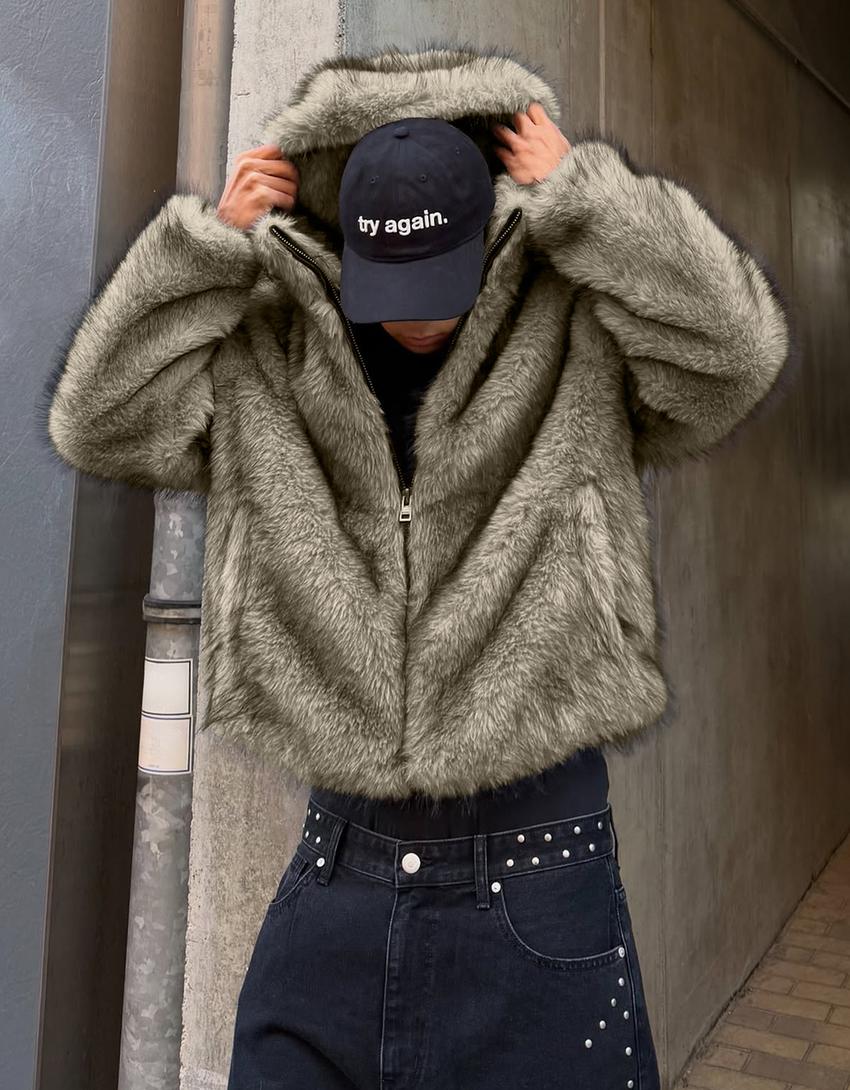 Jeans baggy fit clous-Noir