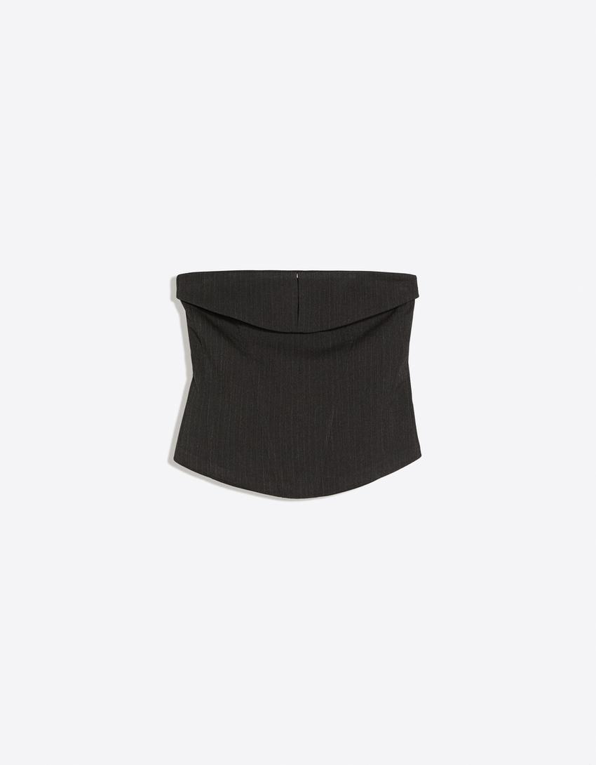 Bandeau top-Dark grey