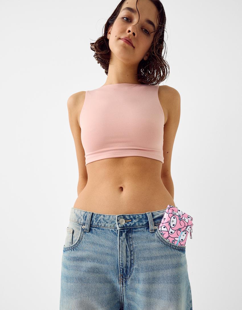 Porte-monnaie My Melody-Rose-1