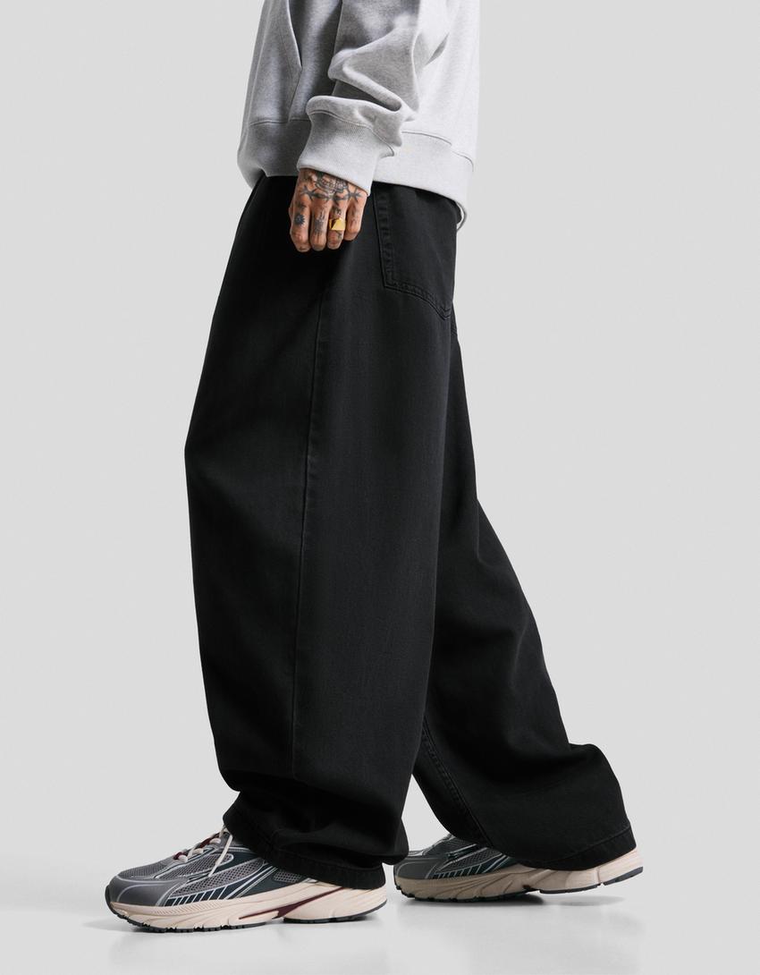Jogger jeans-Black-2