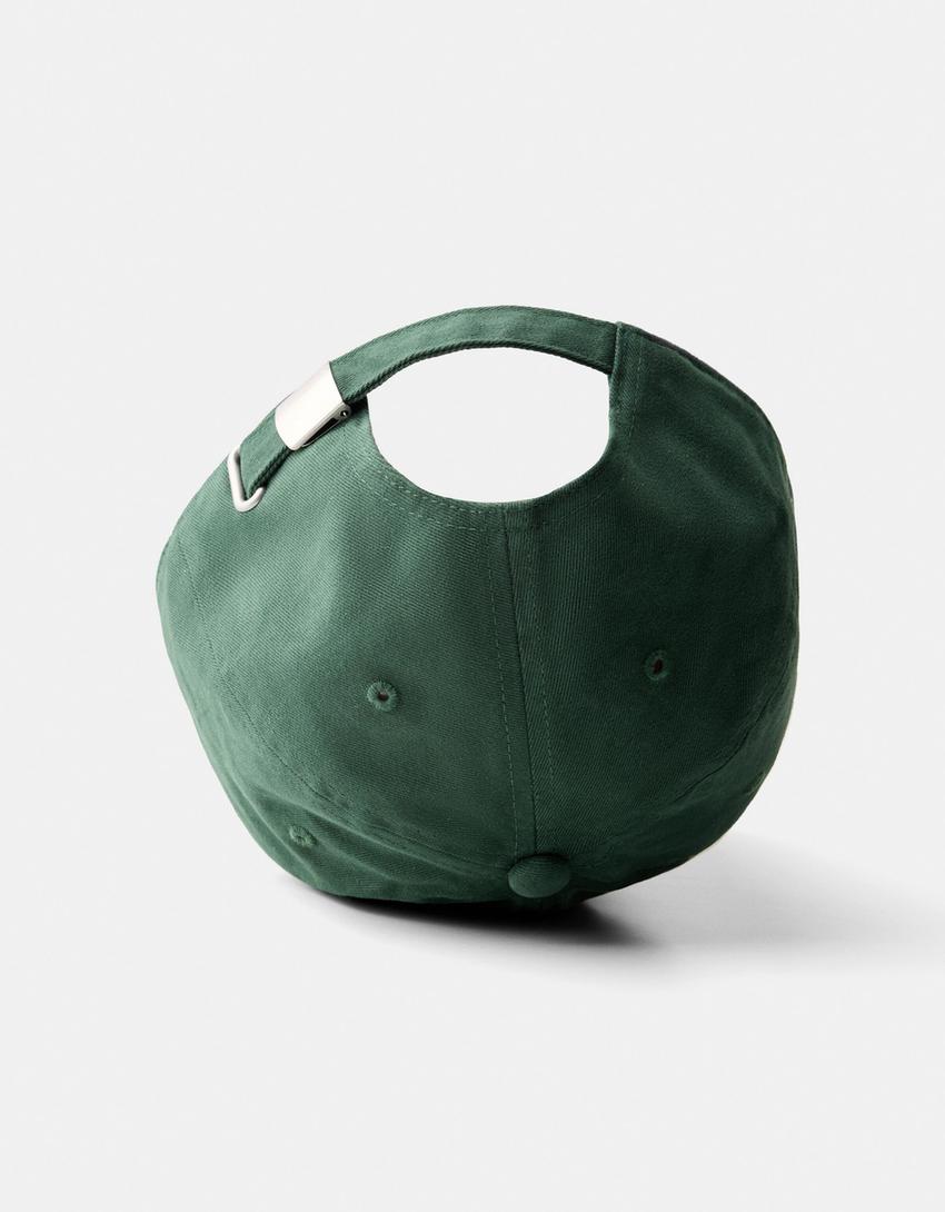 Geborduurde pet-Groen