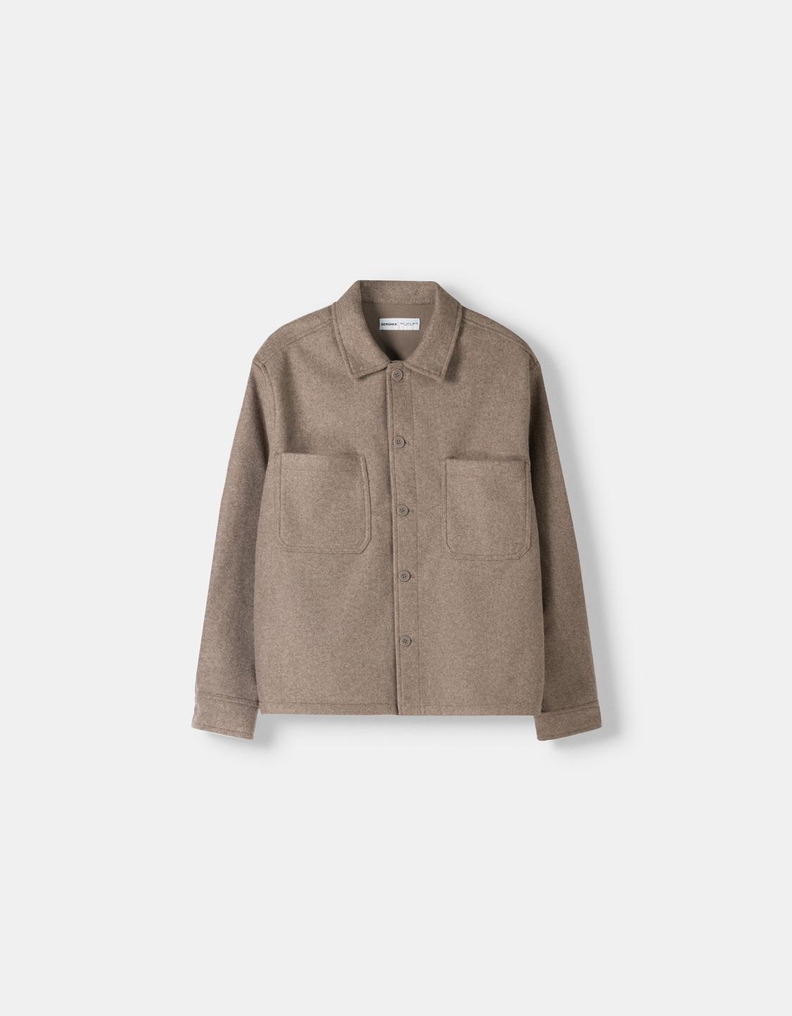 Camisa comprida de flanela