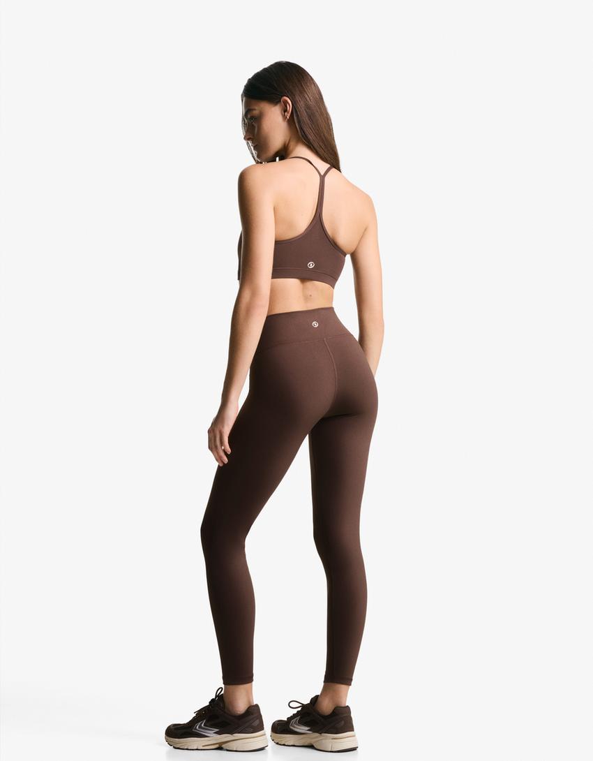 Leggings quick dry & breathable-Marrón-1