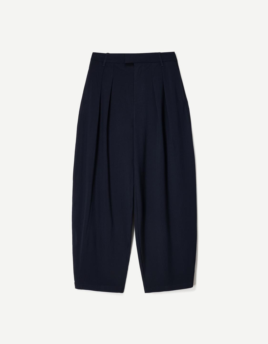 Tailored fit balloon trousers