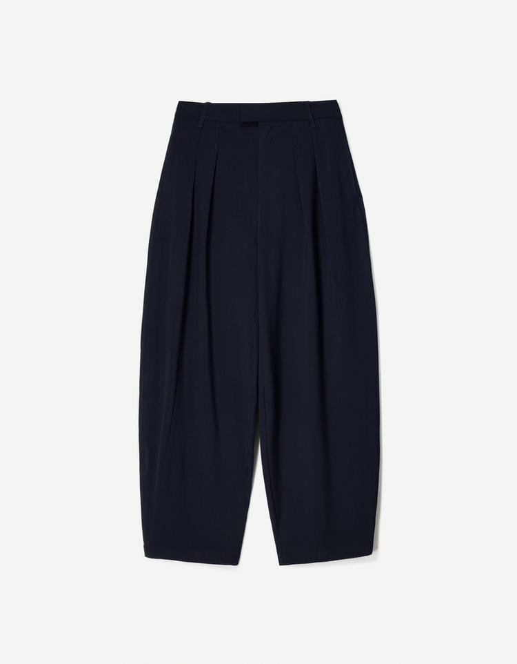 Tailored fit balloon trousers