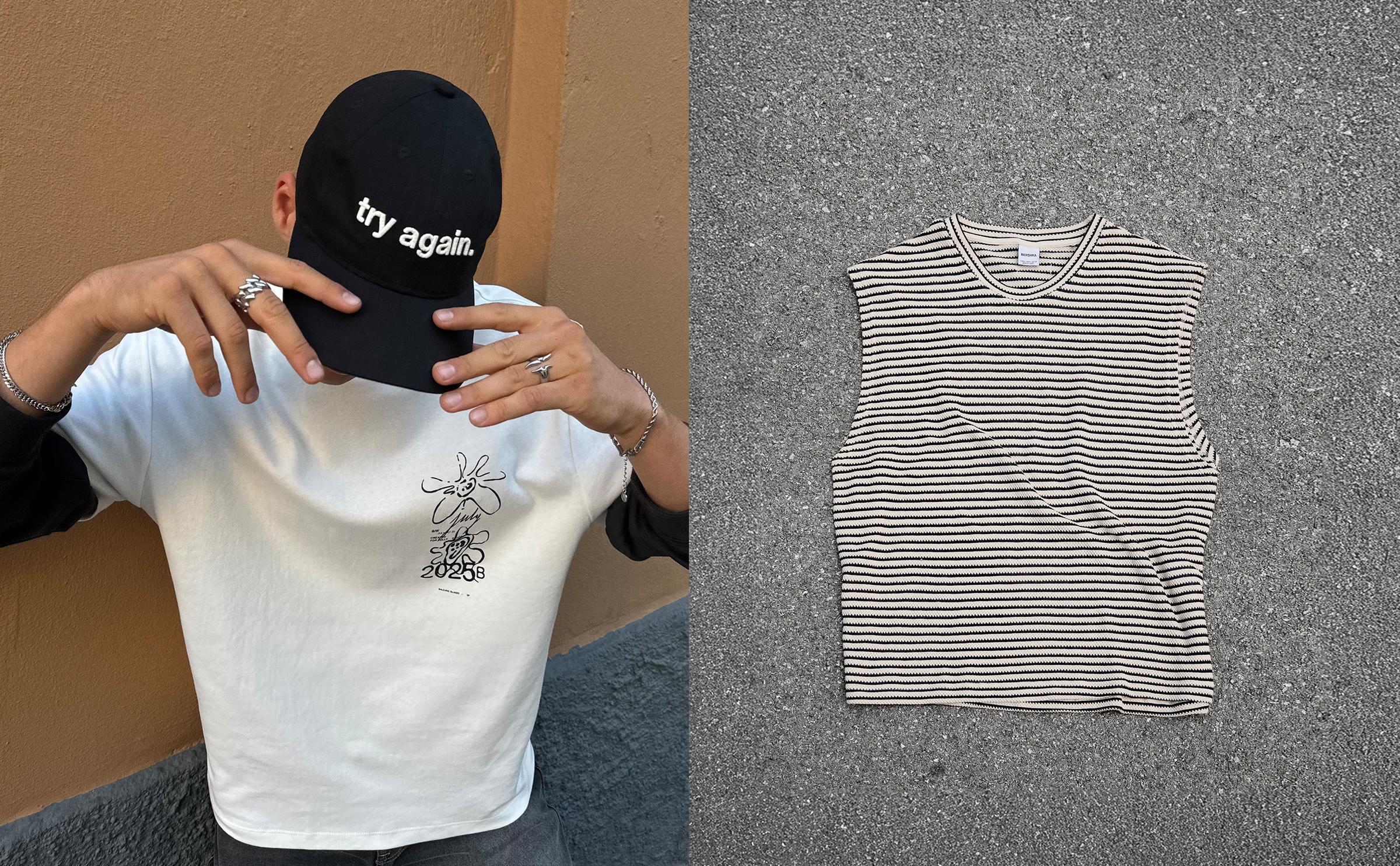 Sleeveless boxy fit T-shirt