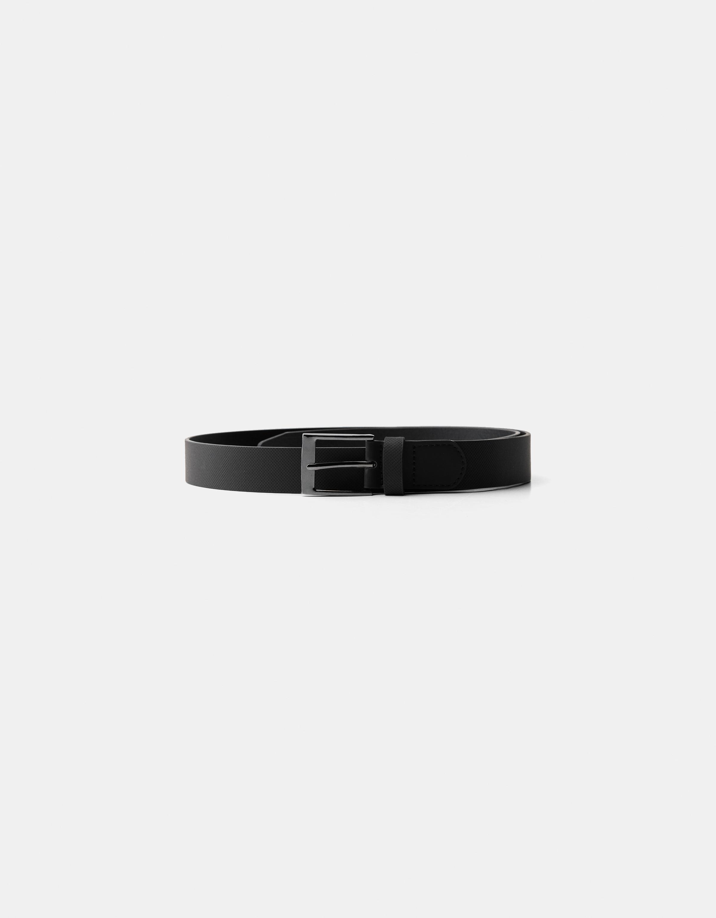 Ceinture large Homme Bershka