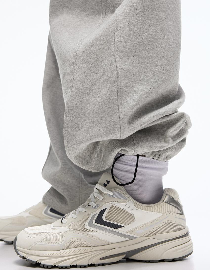 Sneakers i flere dele-Grå