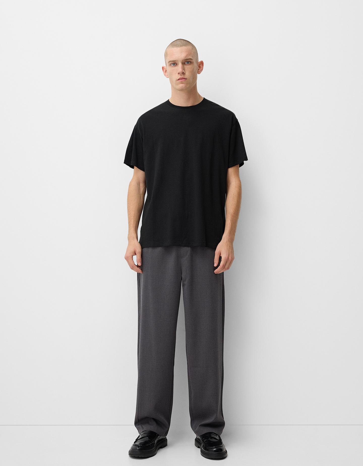 Bershka spodnie jogger szary