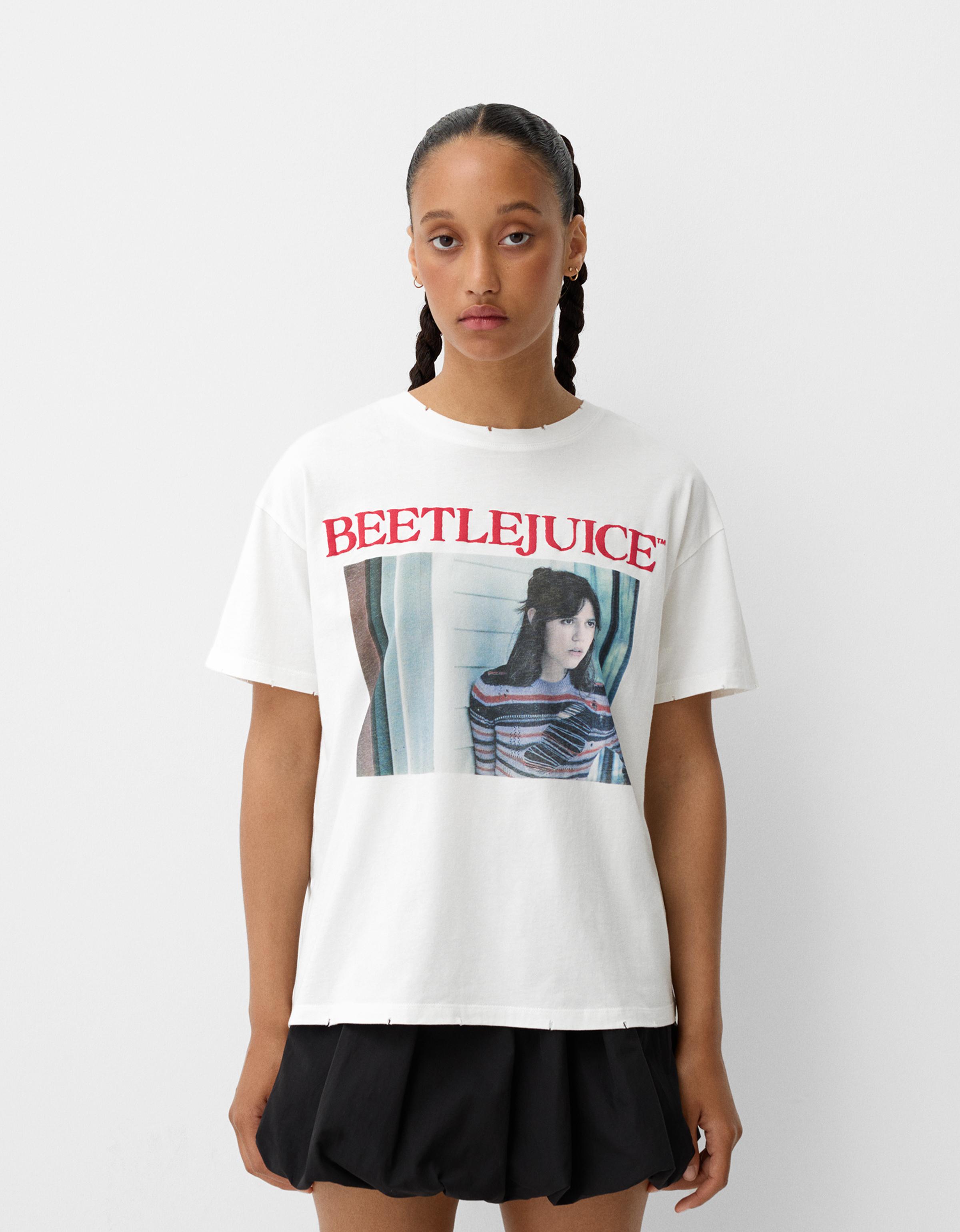 Beetlejuice hoodie bershka online