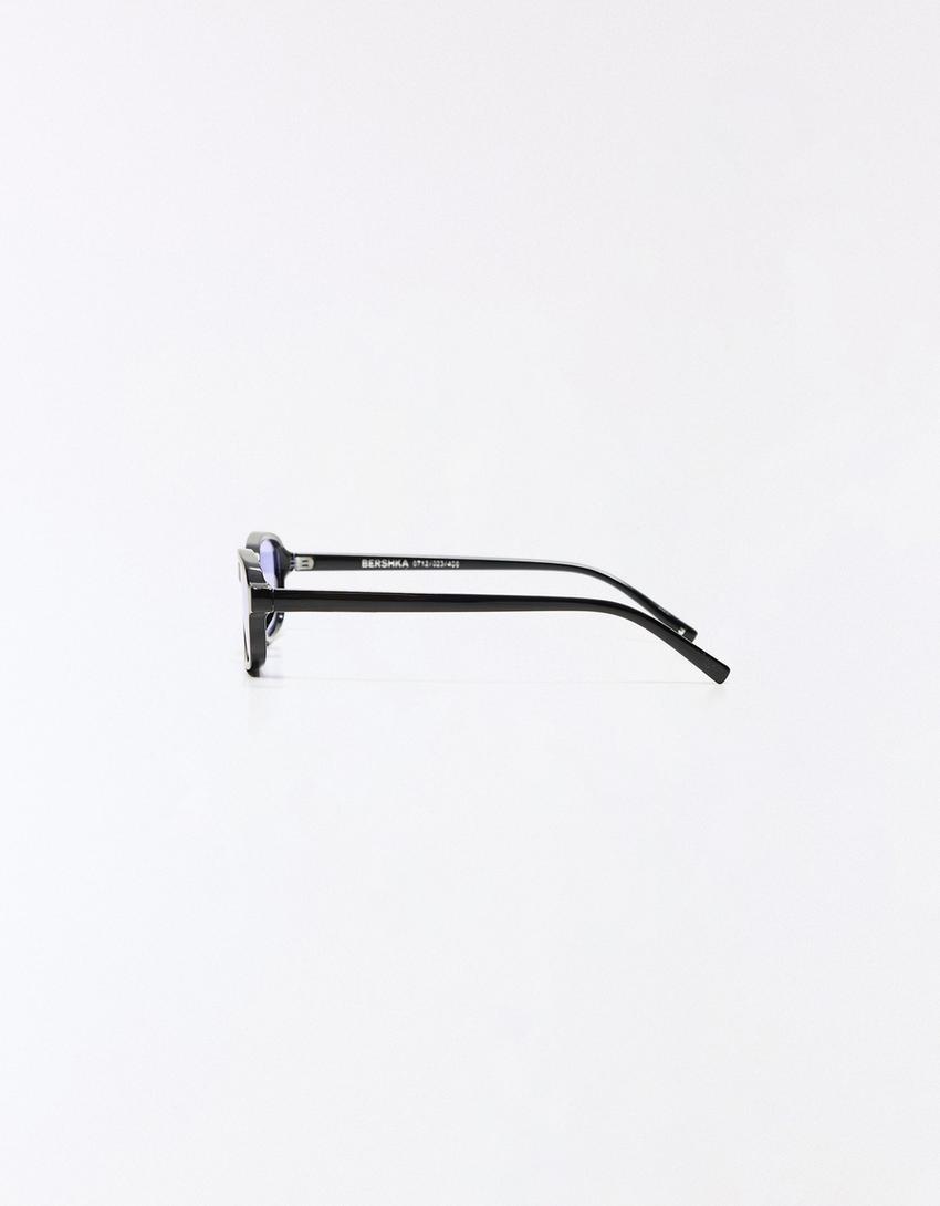 Colour lens sunglasses-Blue