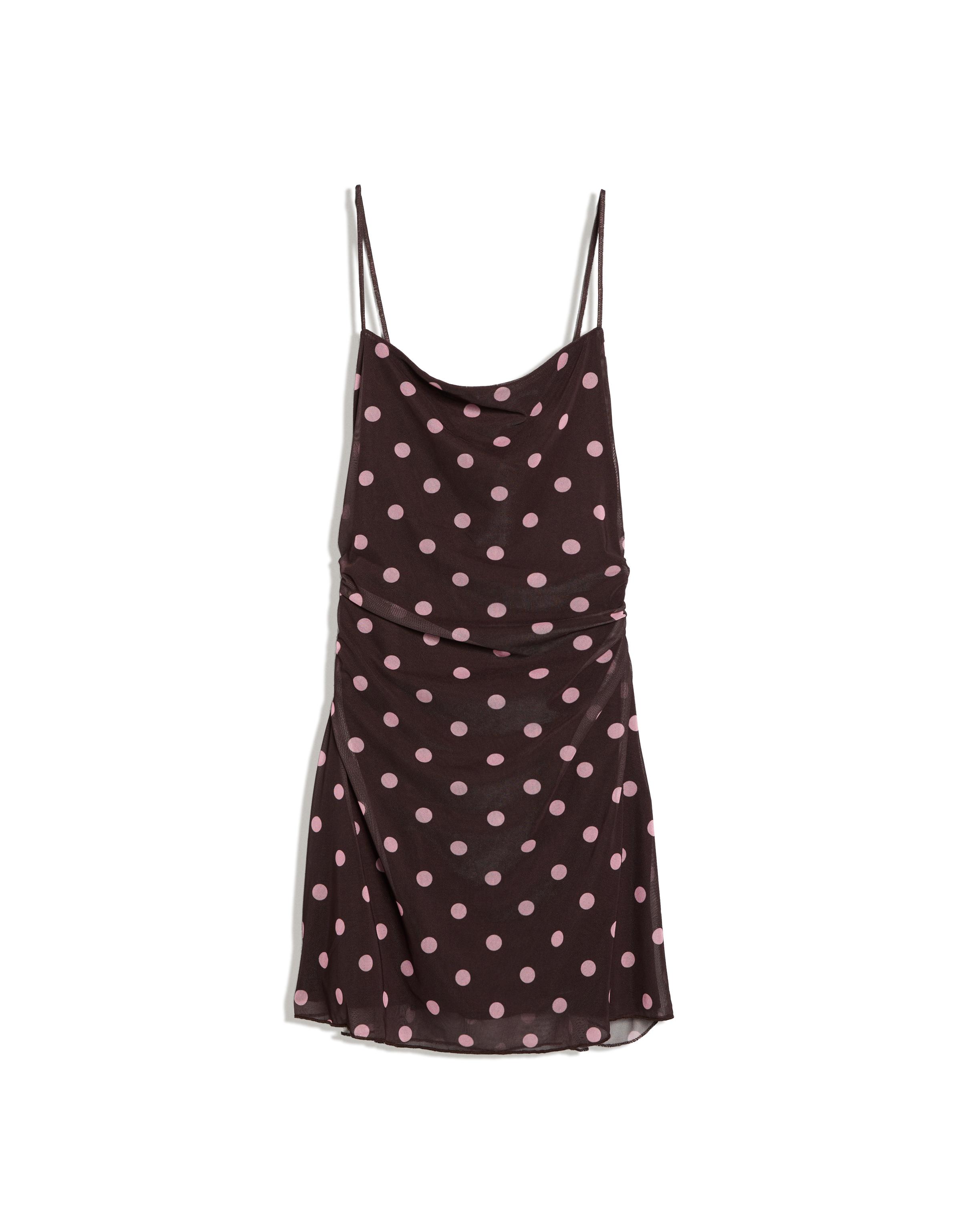 Tül askılı mini elbise - Görsel 25