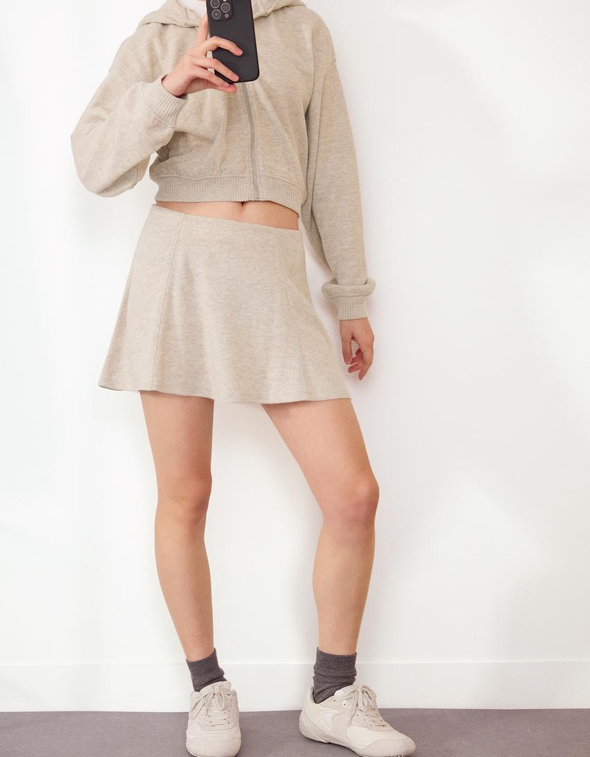 Rok mini lembut - Wanita | Bershka