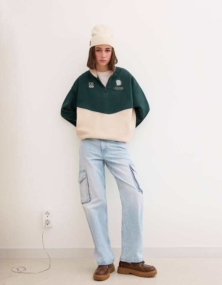 Straight kargo jean