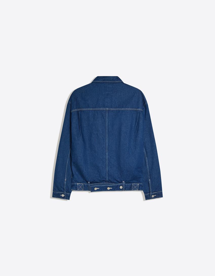 Denim jacket-Navy