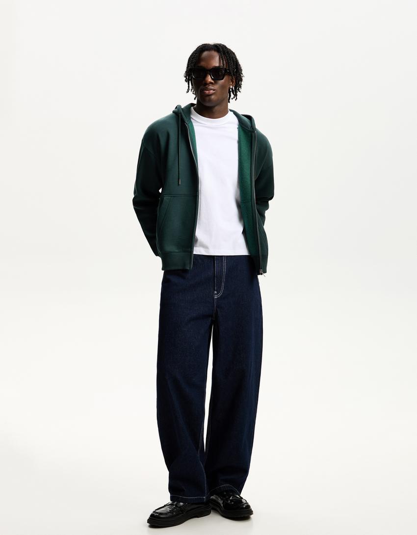 Sudadera cremallera-Verde-2