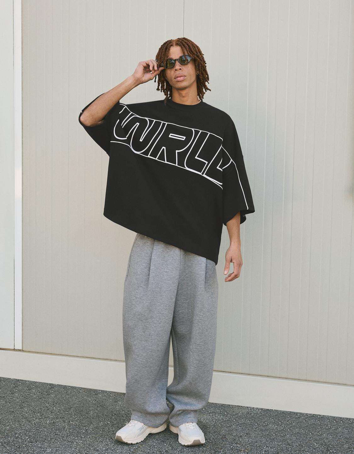 Short sleeve T-shirt with print