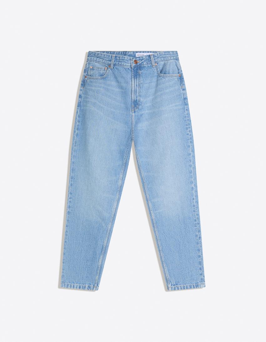 Jeans loose-Azul lavado