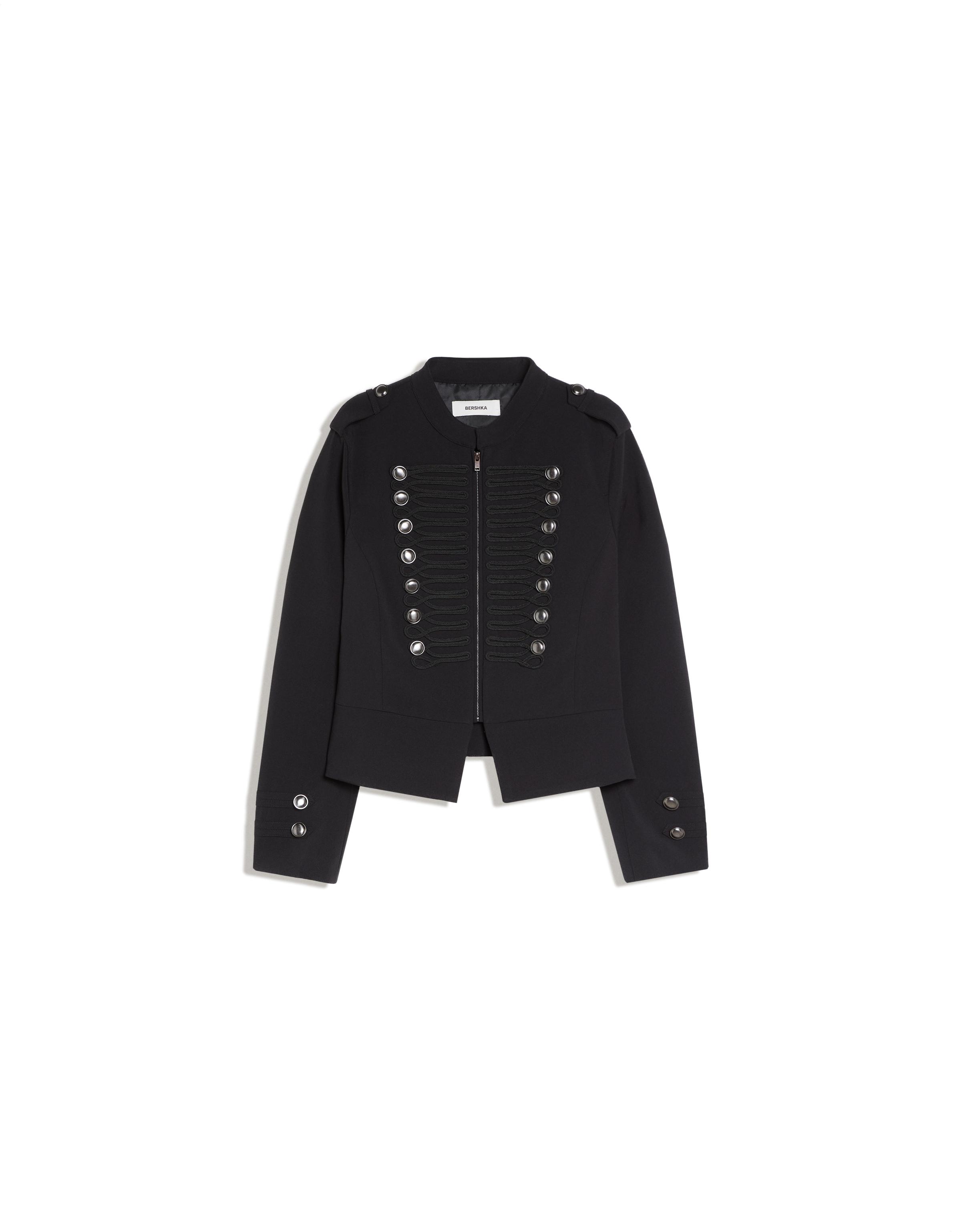 Bershka Düğme detaylı blazer ceket görsel 3
