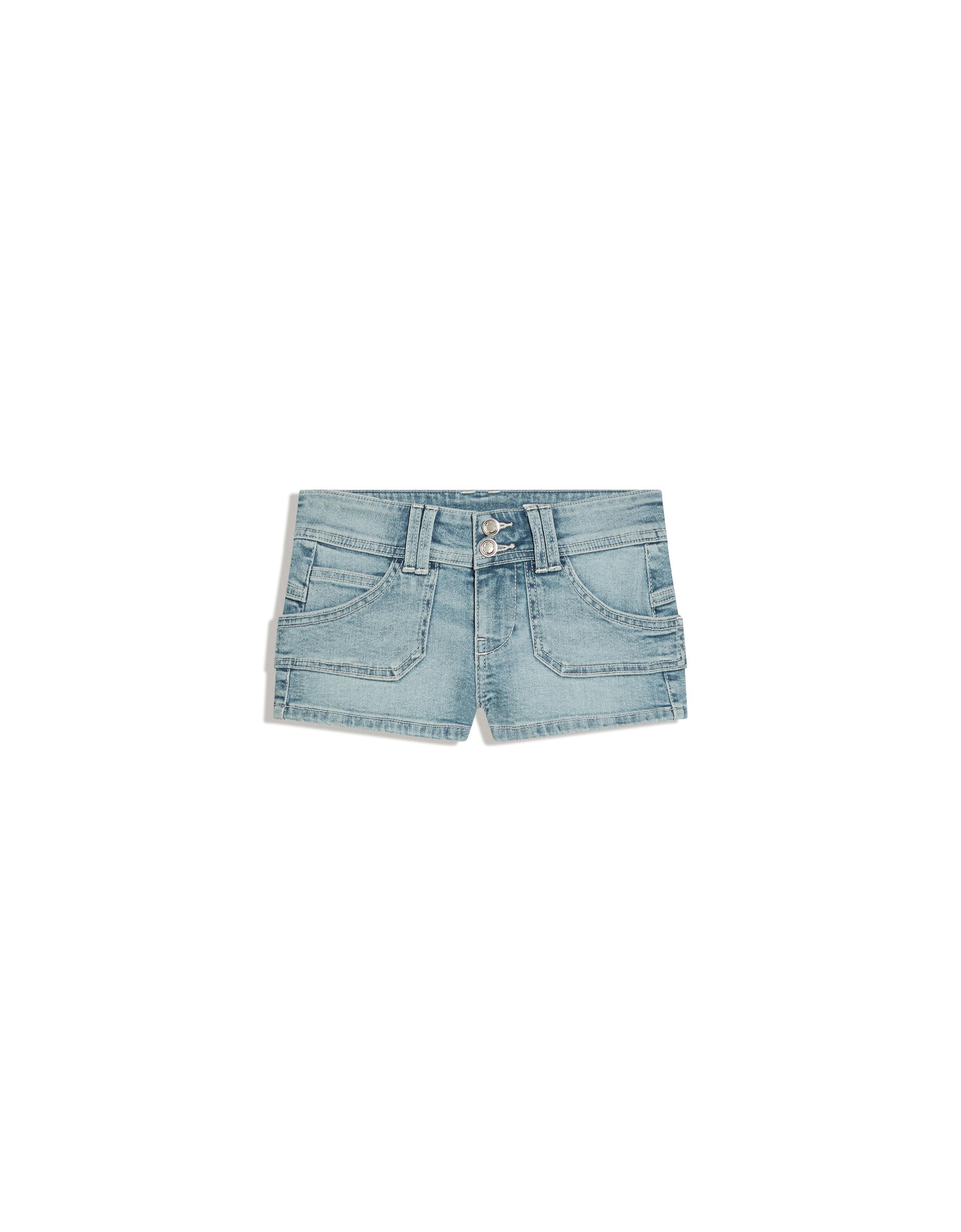 Mini denim şort - Görsel 36