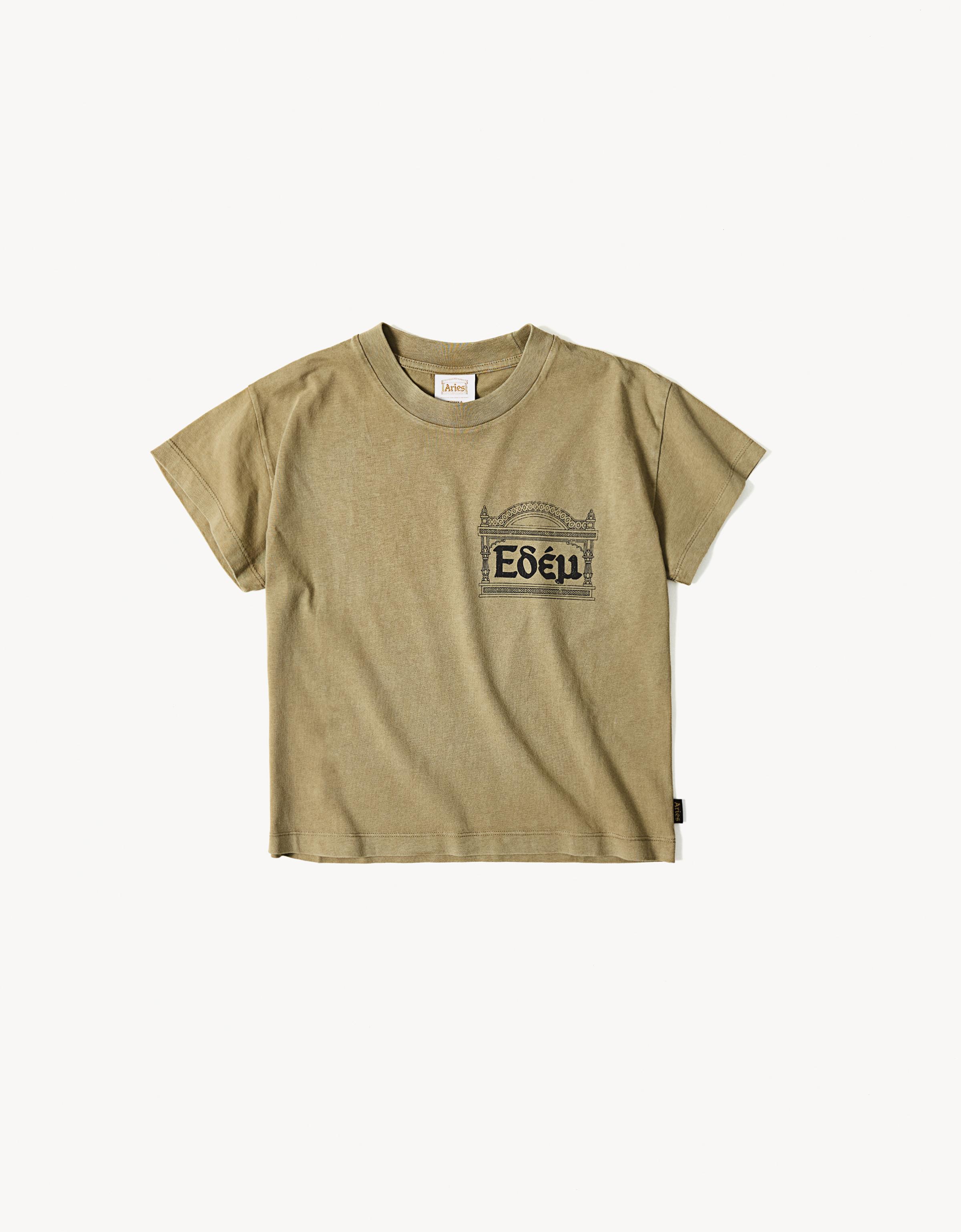 Regular fit T-shirt ARIES x BERSHKA — Khaki