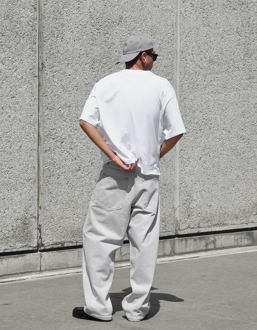 Super baggy jeans-Grey-3
