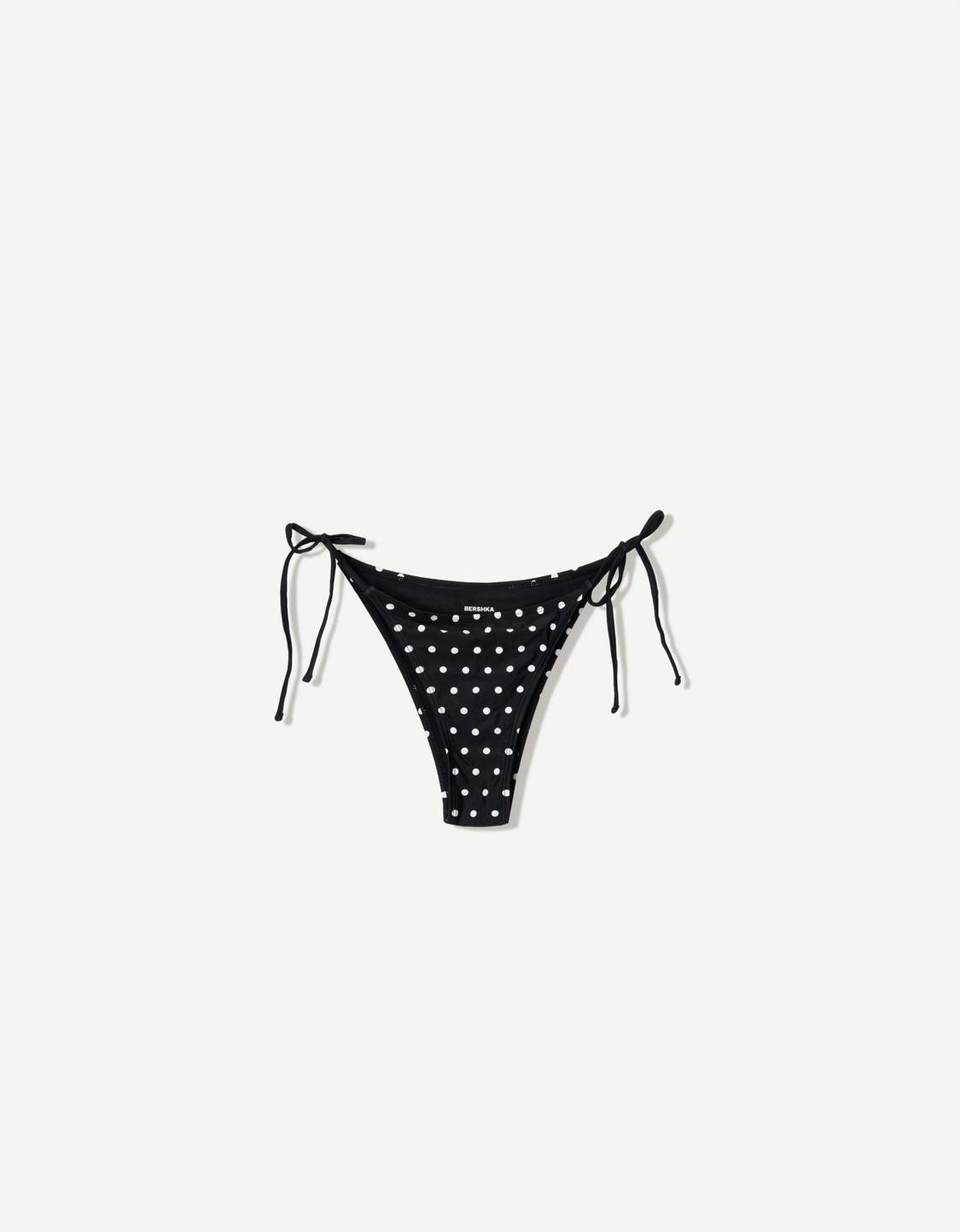 Polka dot bikini bottoms
