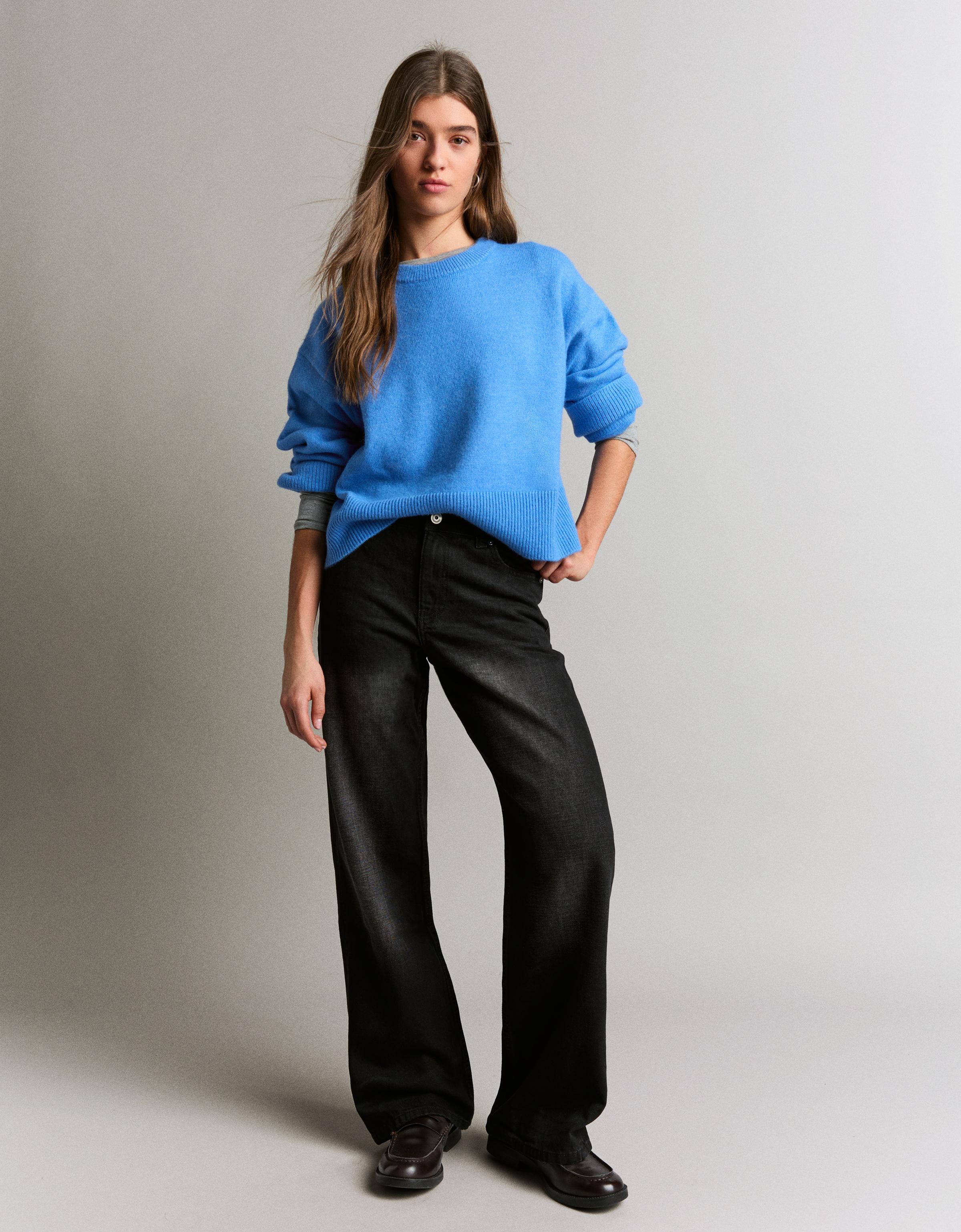 Baggy fit orta bel jean - Görsel 91