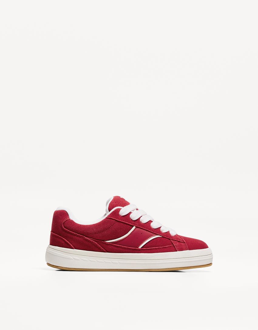 Sapatilhas skate PELE-Vermelho