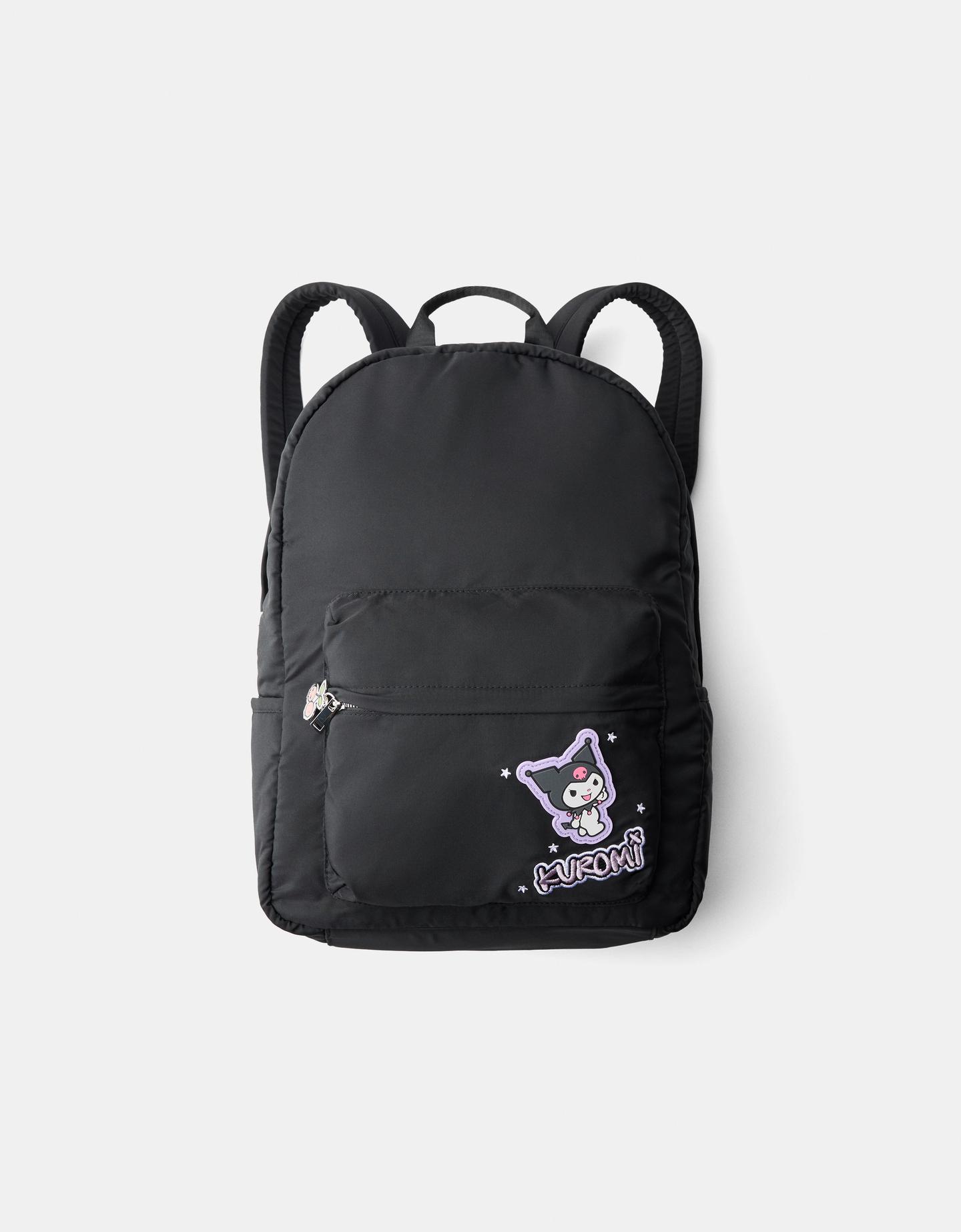 Bershka Rucksack Kuromi Damen Schwarz günstig online kaufen