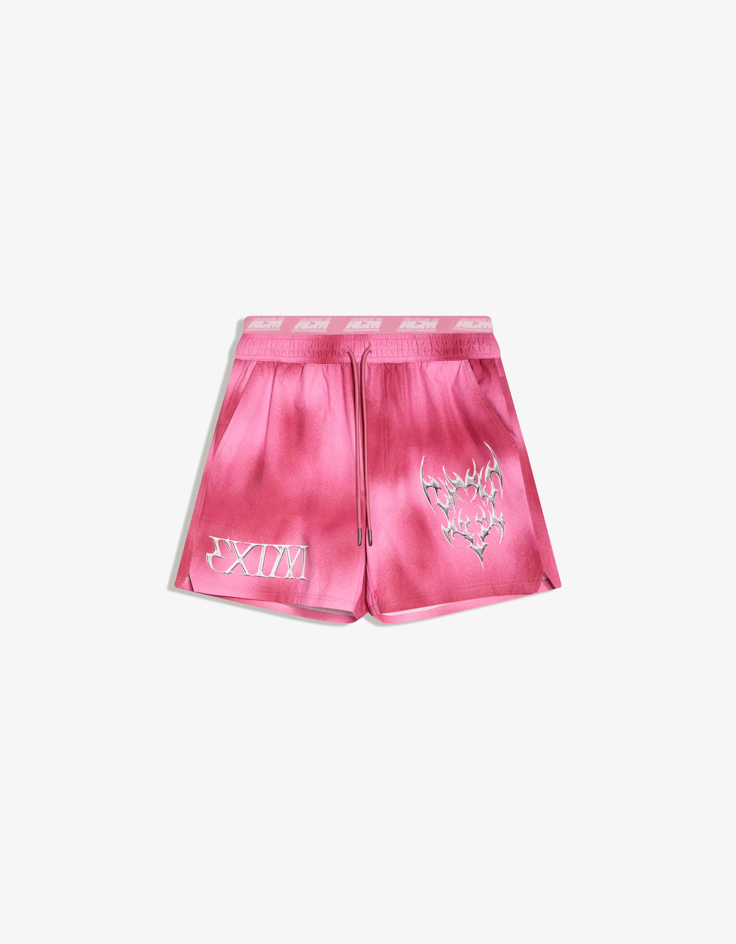Boxy print swimsuit — Pink
