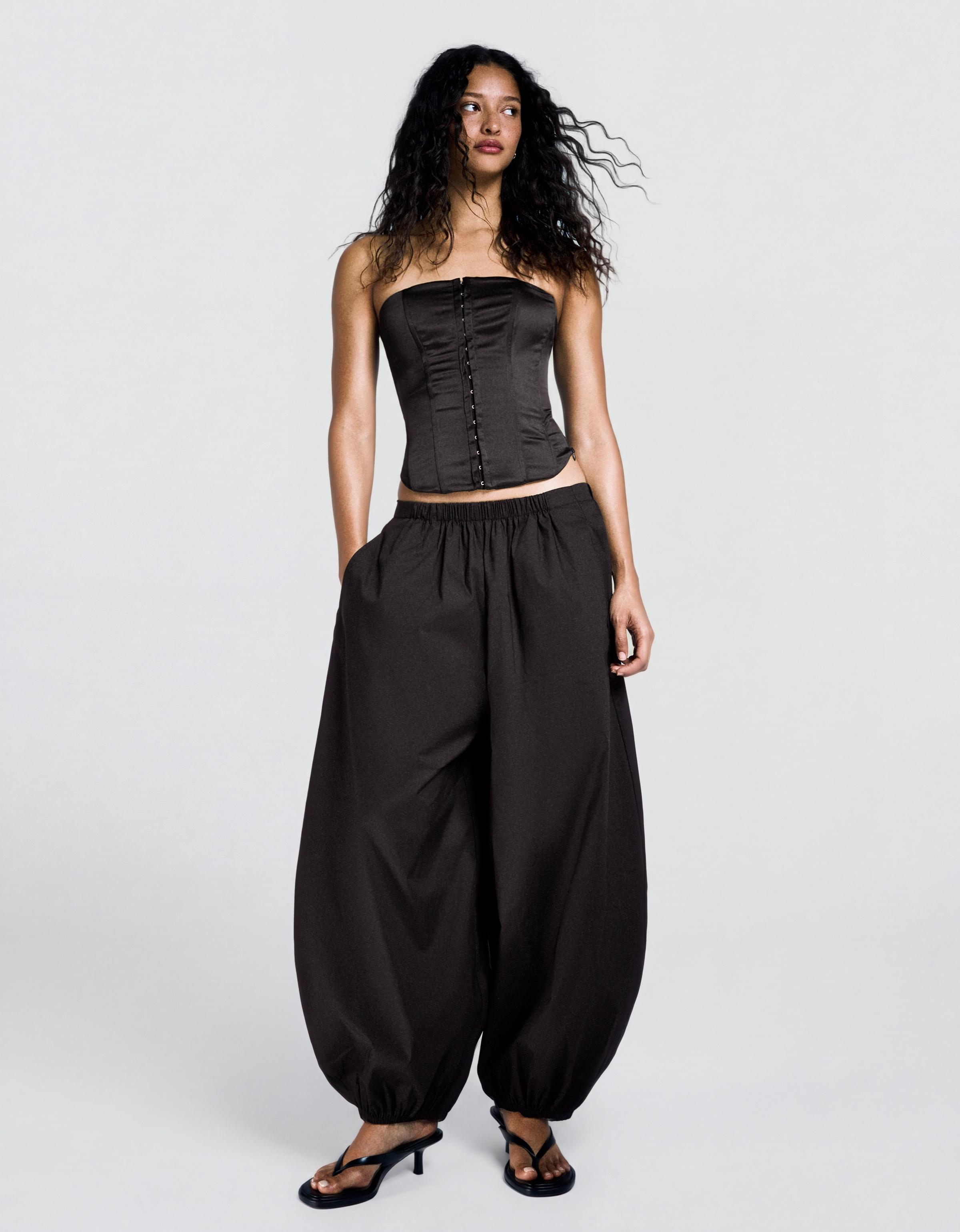 Saten büstiyer top - Görsel 54