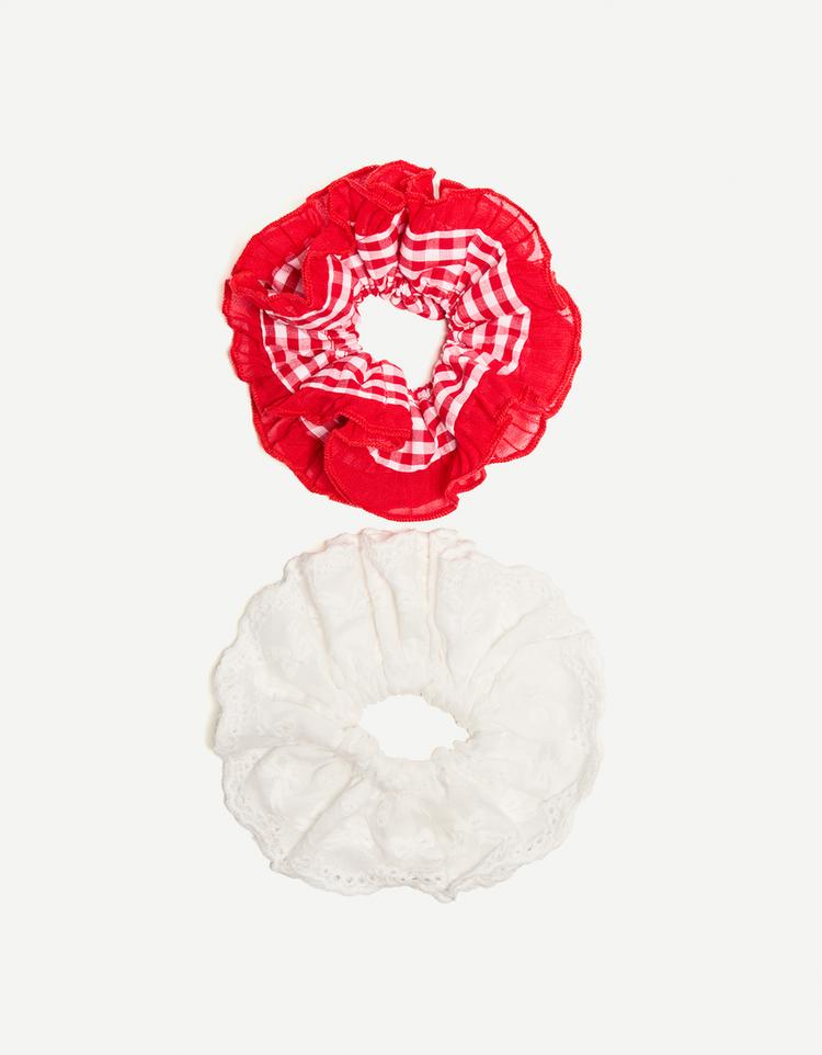 Pack of 2 scrunchies