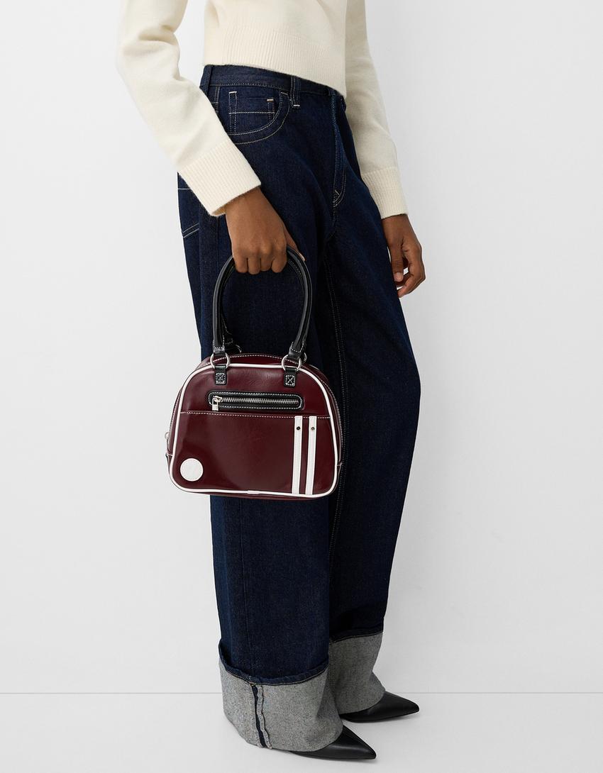 Retro sporty bowling bag - Women | Bershka