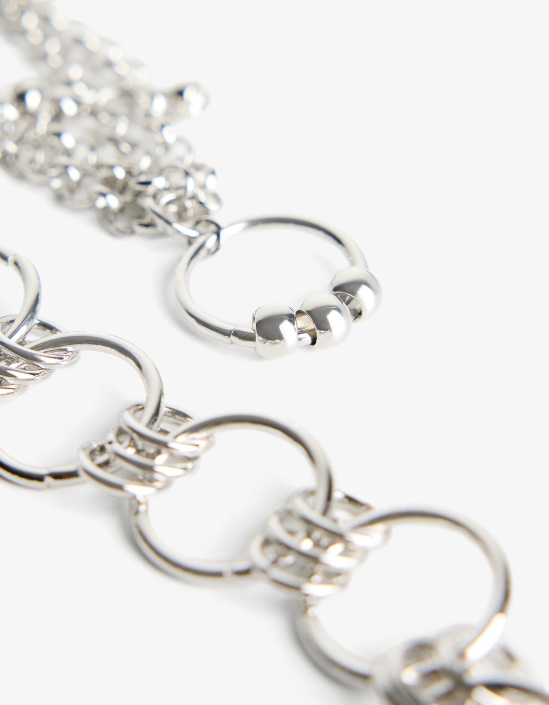 Pack of 2 signature edition piercing pendant necklaces