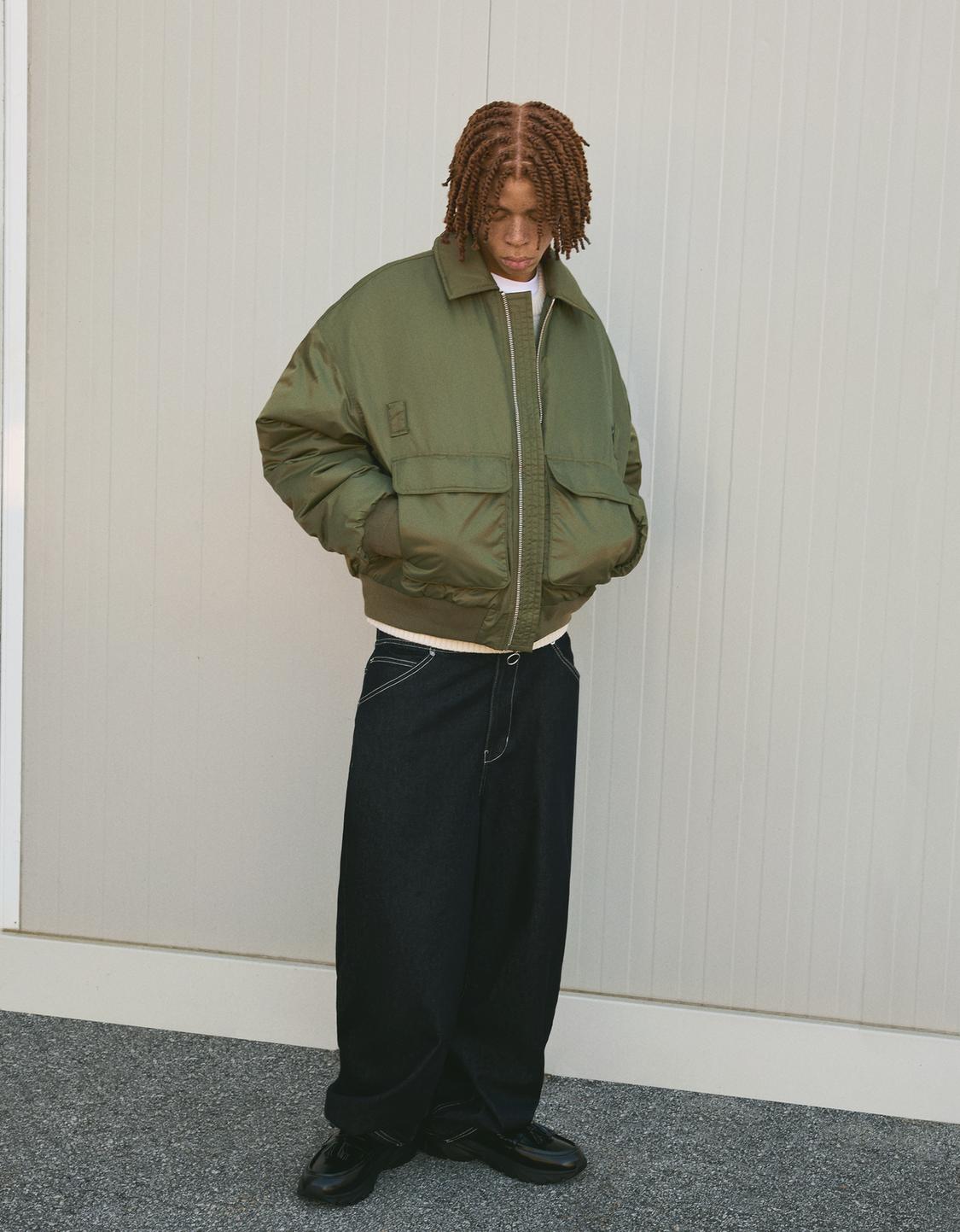 Technical bomber jacket