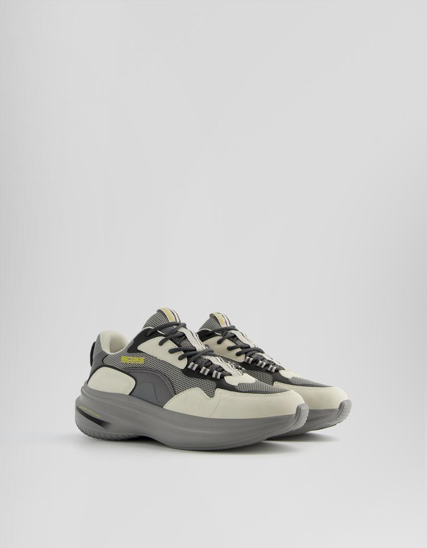 Sneakers pièces techniques-Multicouleur-0