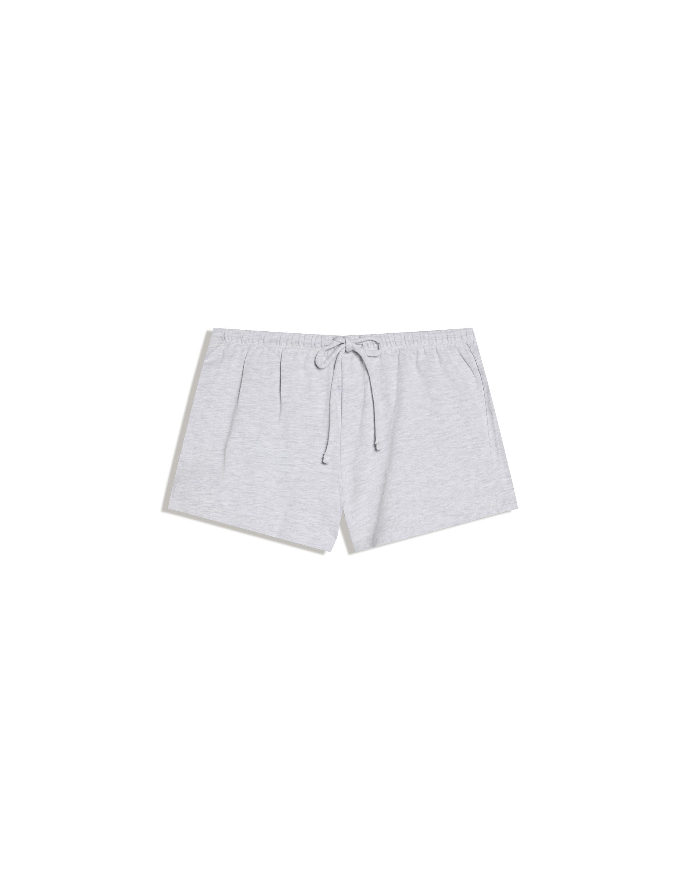 Bershka Lastikli belli şort görsel 5