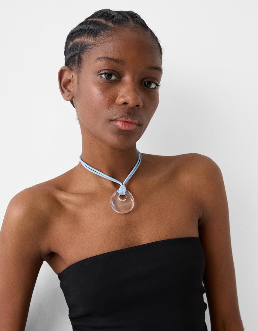 عقد بحبل راتنج-أزرق-3