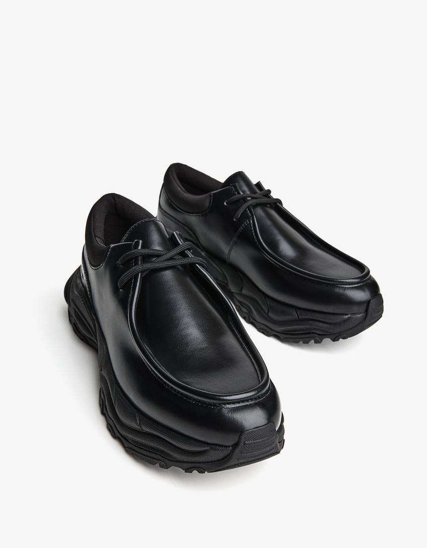 Sneaker shoes-BLACK-1