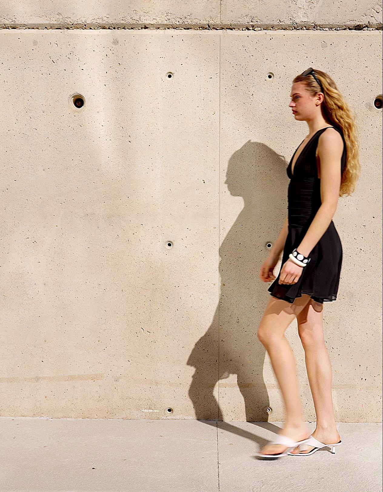 Mini şifon elbise - Görsel 42