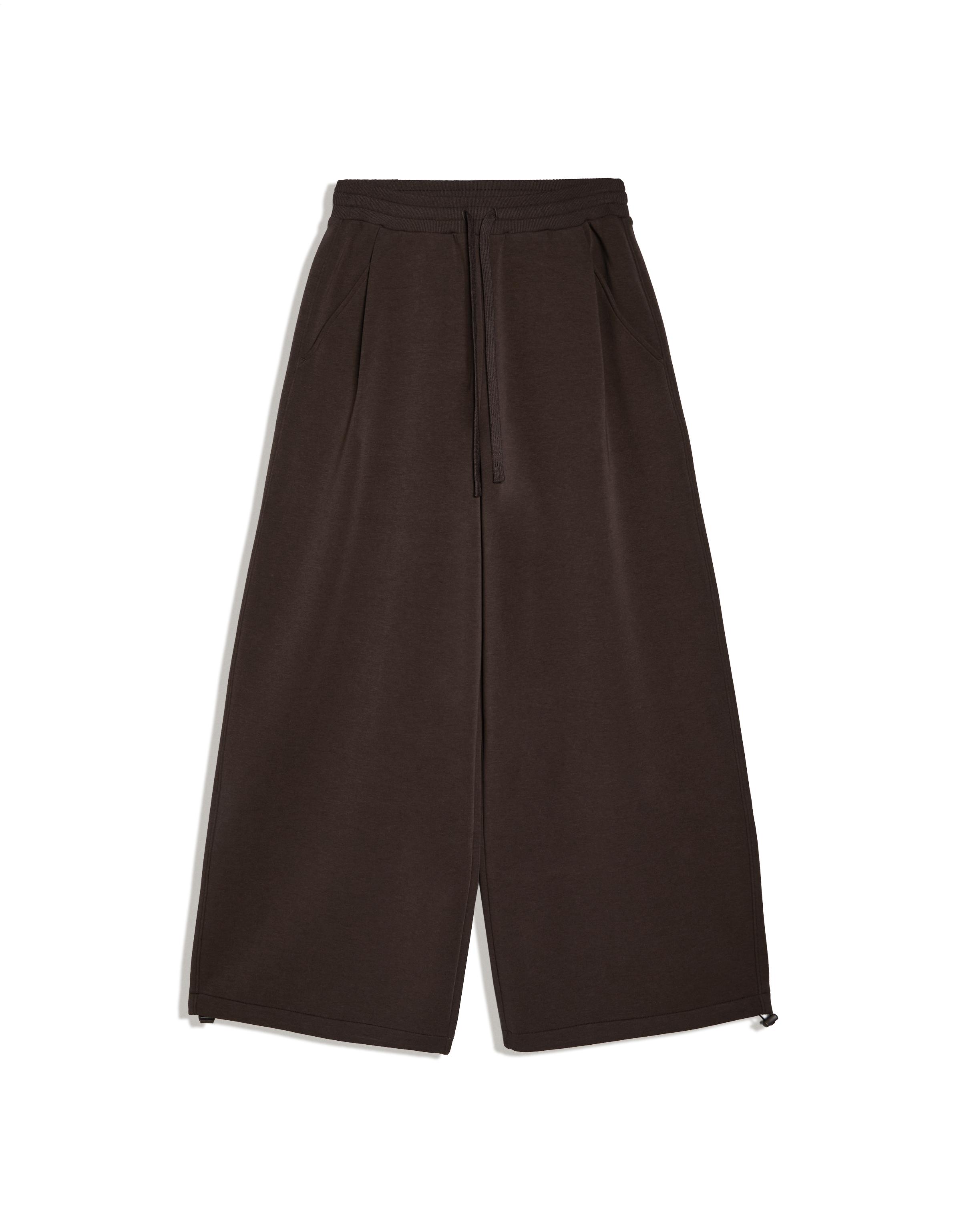 Barrel trousers — Brown