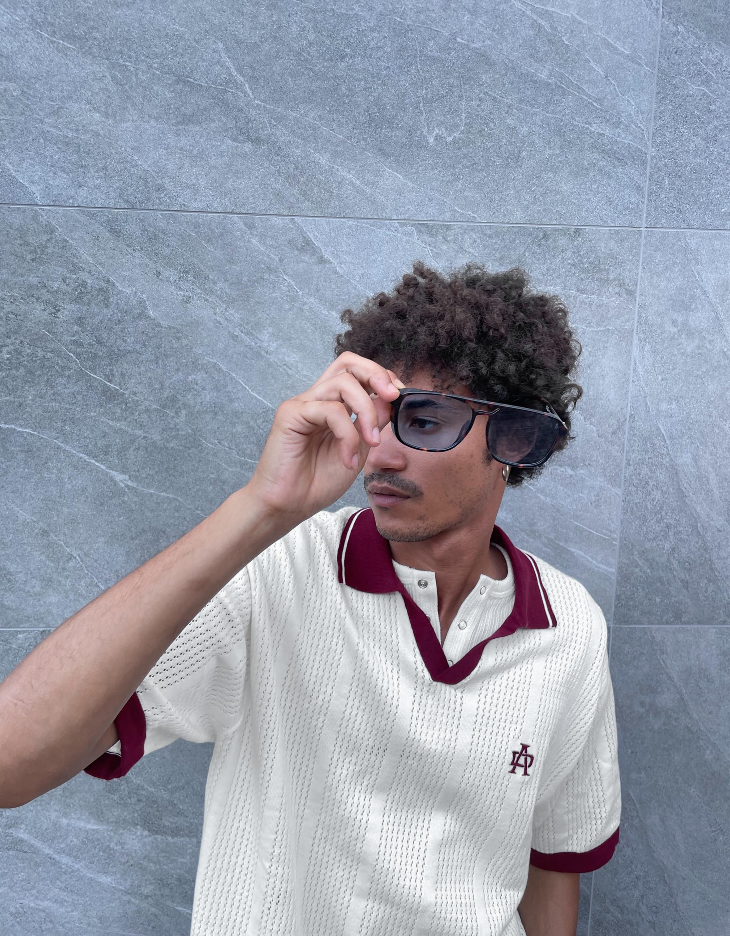 Bershka Kısa kollu baskılı polo görsel 6