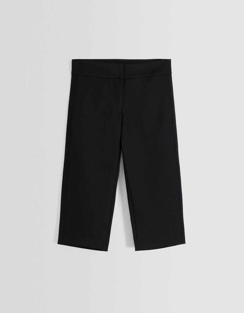 Capri trousers-Black