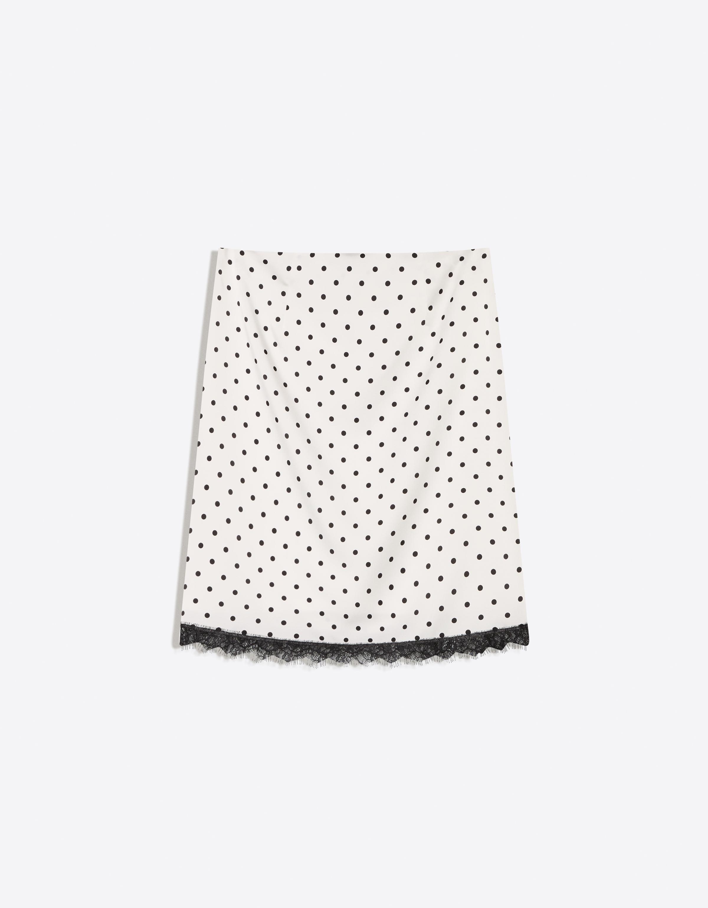 Saten midi etek - Görsel 49