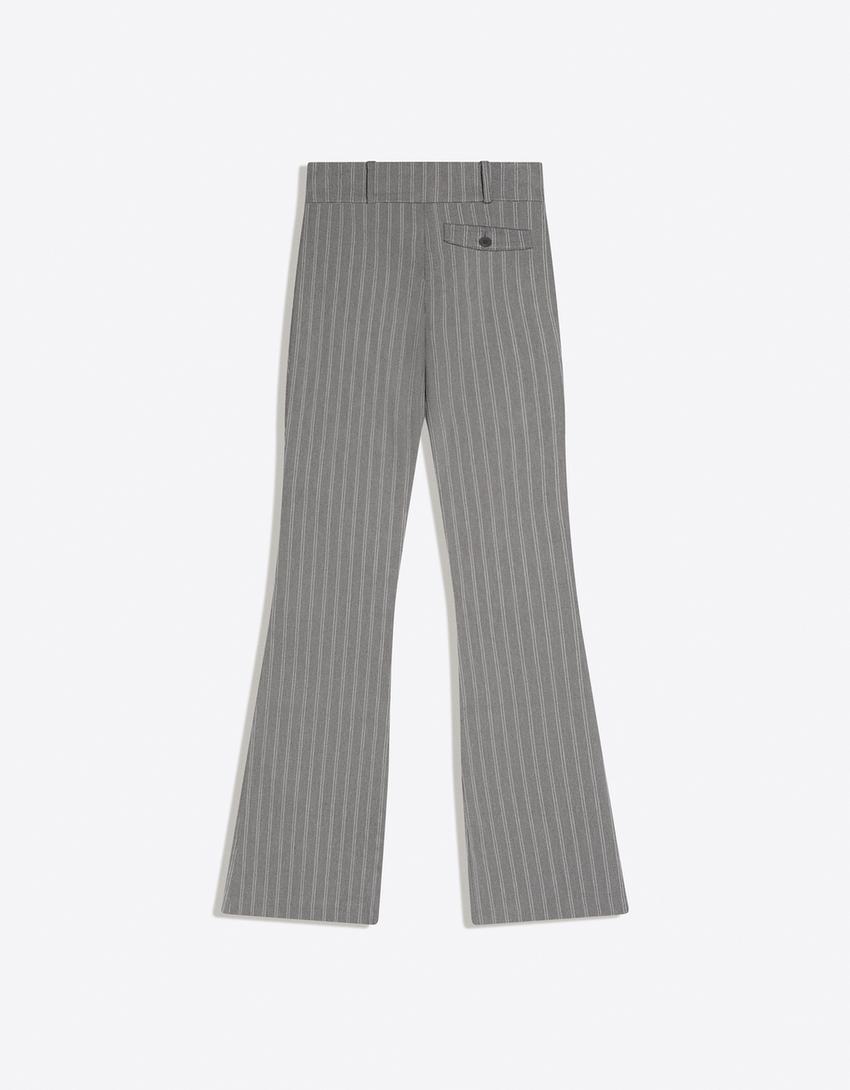 Bengal denim çan pantolon-Koyu gri