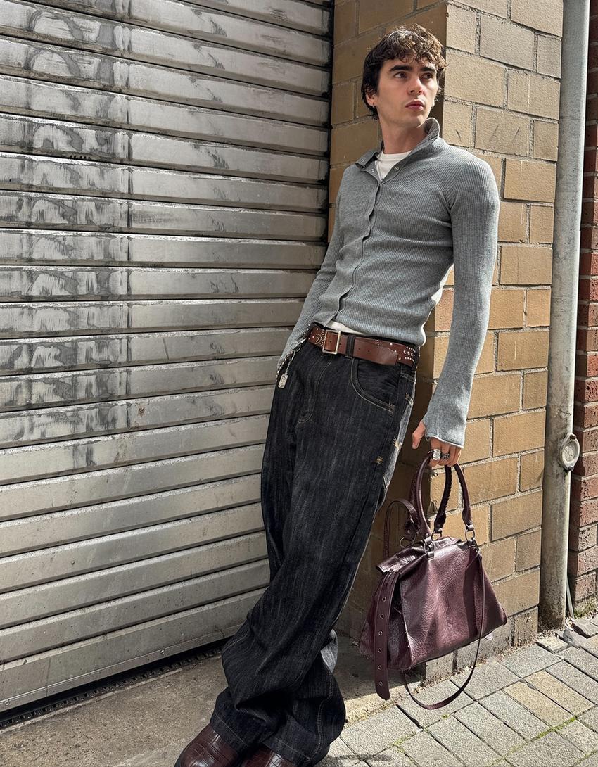 Super baggy jeans-Black