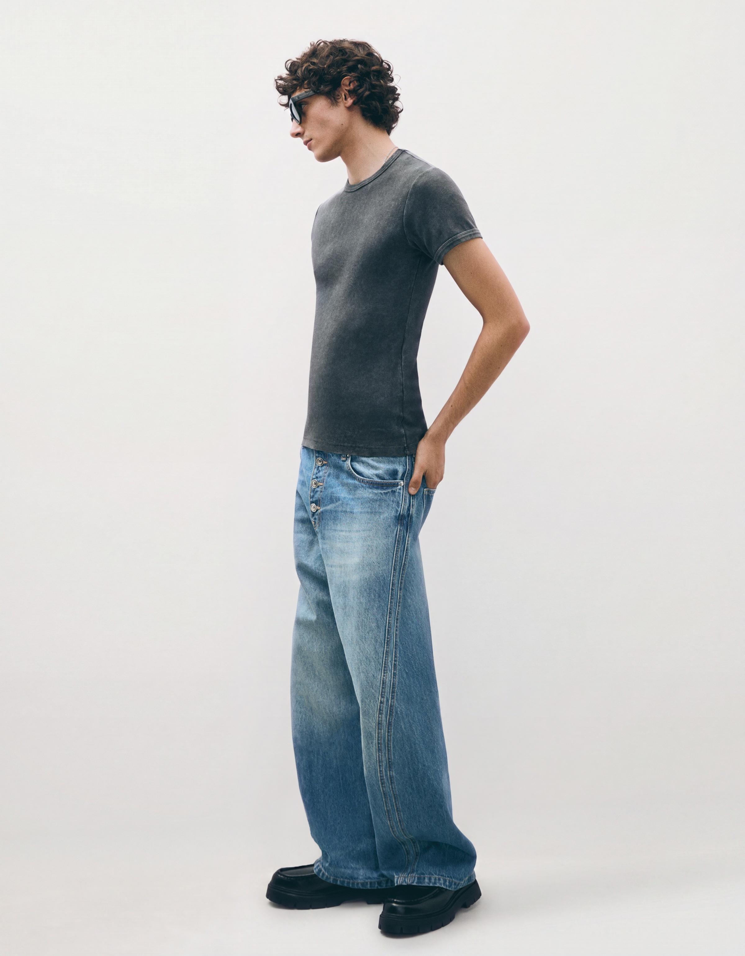 Boot-cut jeans — Light blue