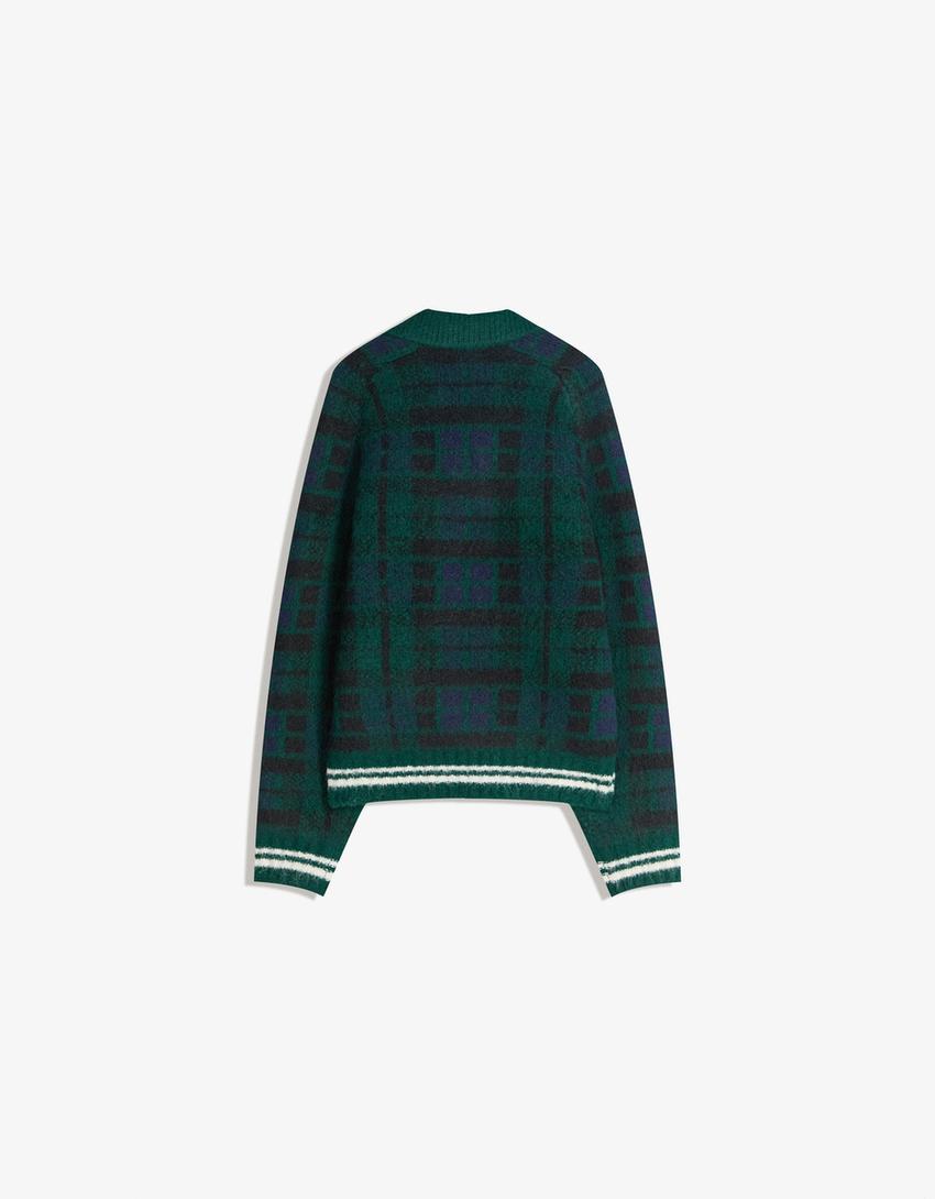 جاكيت ديزني مربعات-أخضر